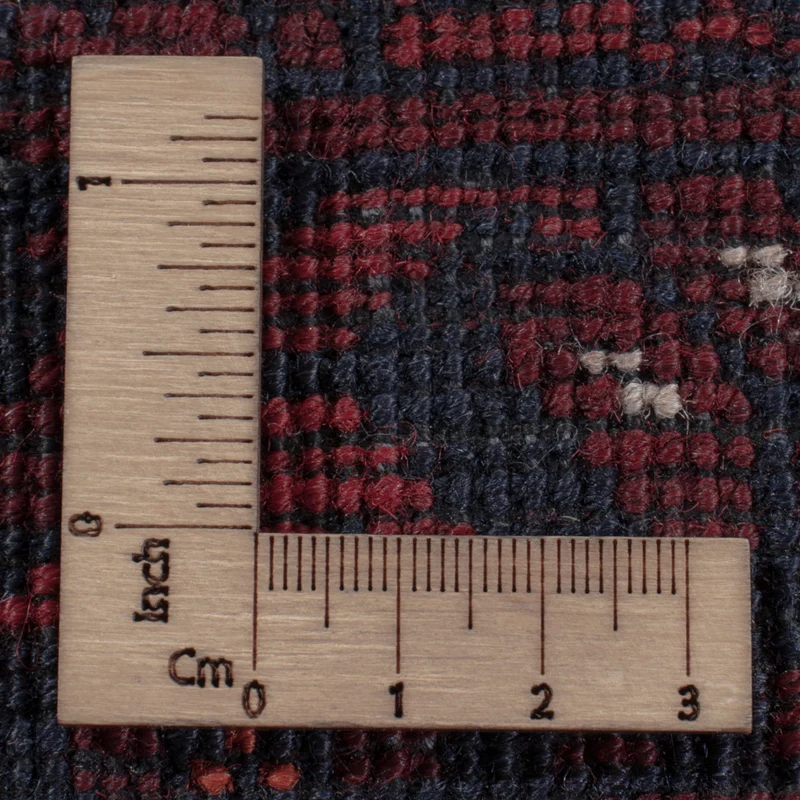 Afghan Teppich 152x240cm - Orientteppich - dunkelrot