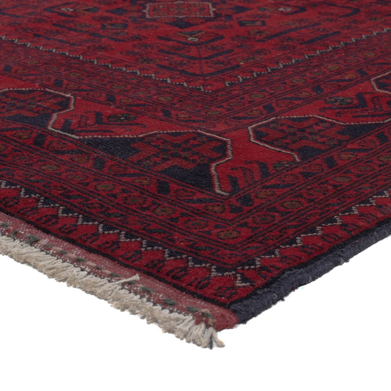 Khal Mohammadi Teppich 201x295cm - Orientteppich - dunkelrot