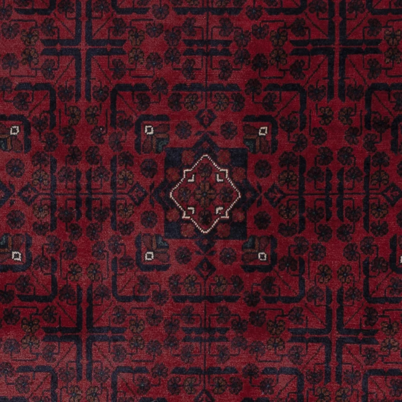 Khal Mohammadi Teppich 201x298cm - Orientteppich - dunkelrot