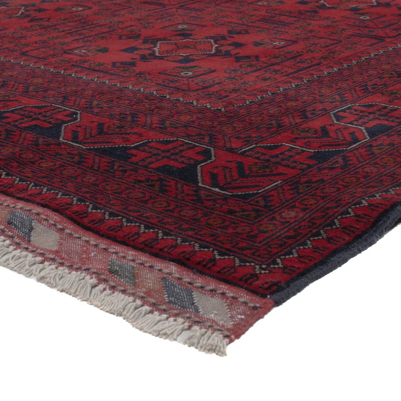 Khal Mohammadi Teppich 196x301cm - Orientteppich - dunkelrot