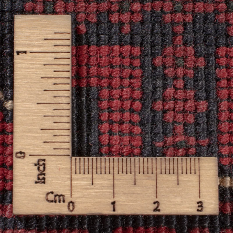 Khal Mohammadi Teppich 196x301cm - Orientteppich - dunkelrot