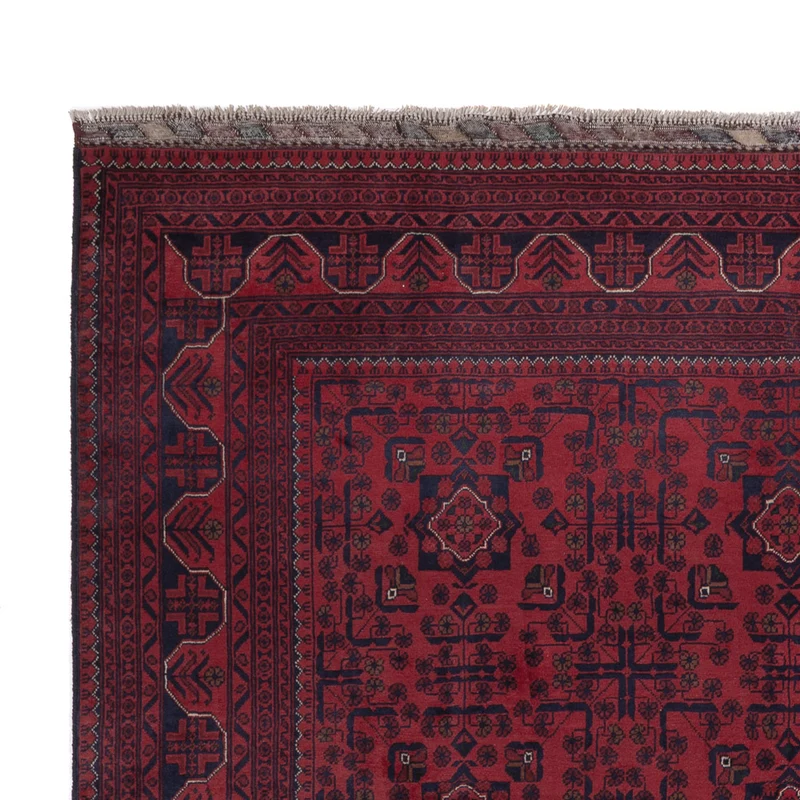 Khal Mohammadi Teppich 200x295cm - Orientteppich - dunkelrot