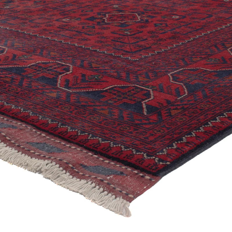 Khal Mohammadi Teppich 197x299cm - Orientteppich - dunkelrot