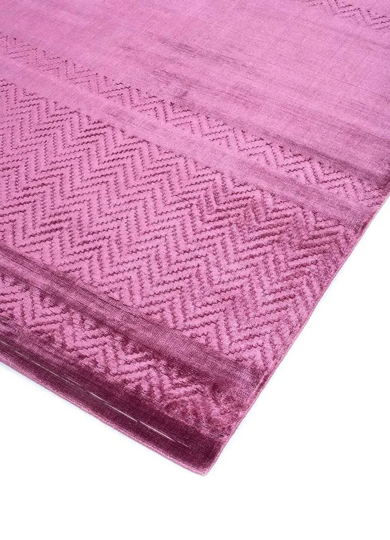 Viskose Teppich - 150 x 240 cm - lila