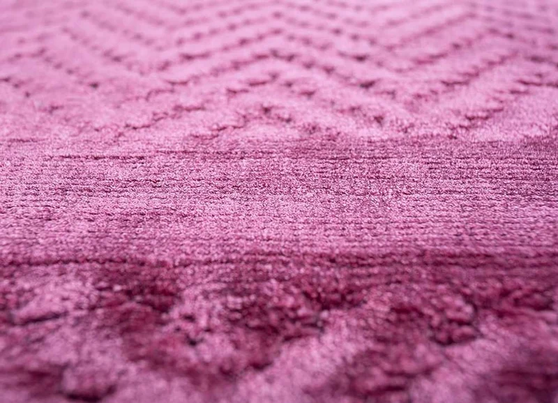 Viskose Teppich - 150 x 240 cm - lila