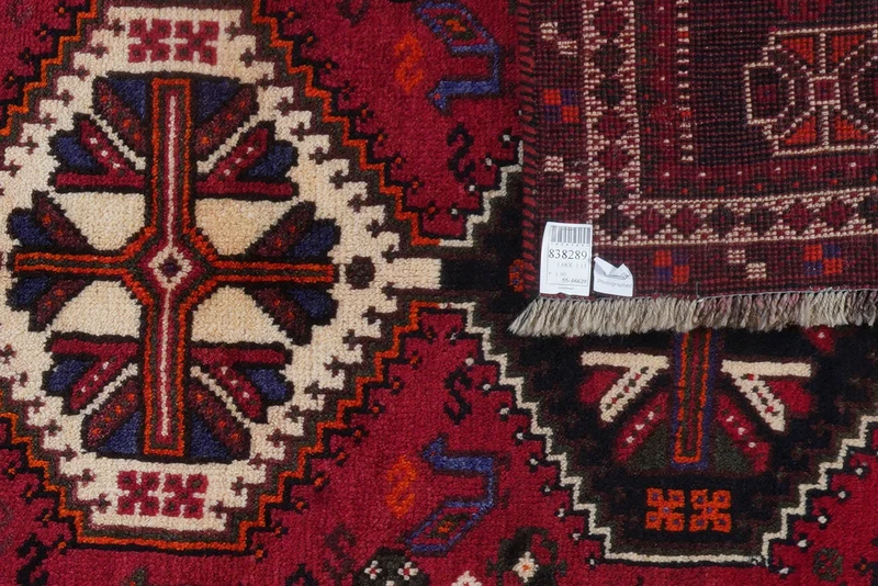 Gashgai · Handgeknüpft – Rot, 168x113 cm