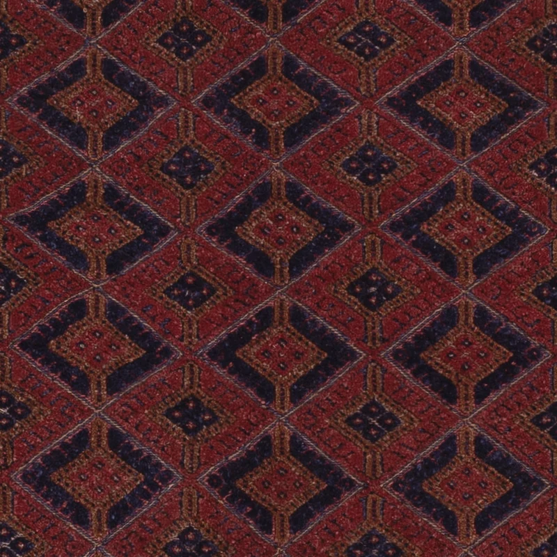 Kelim Afghan Teppich 152x202cm - dunkelrot