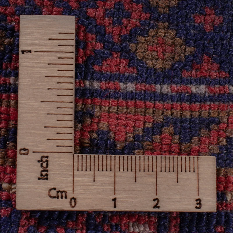 Kelim Afghan Teppich 149x203cm - dunkelrot