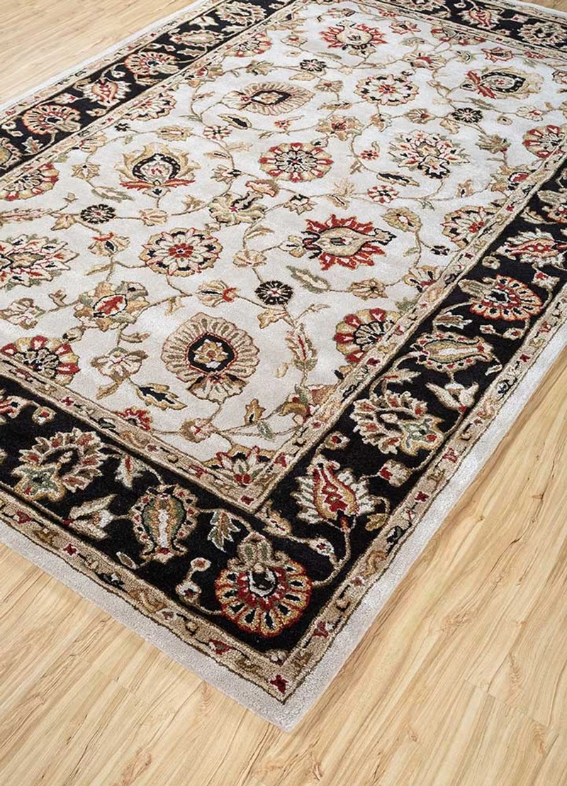 Wollteppich - 180 x 270 cm - creme