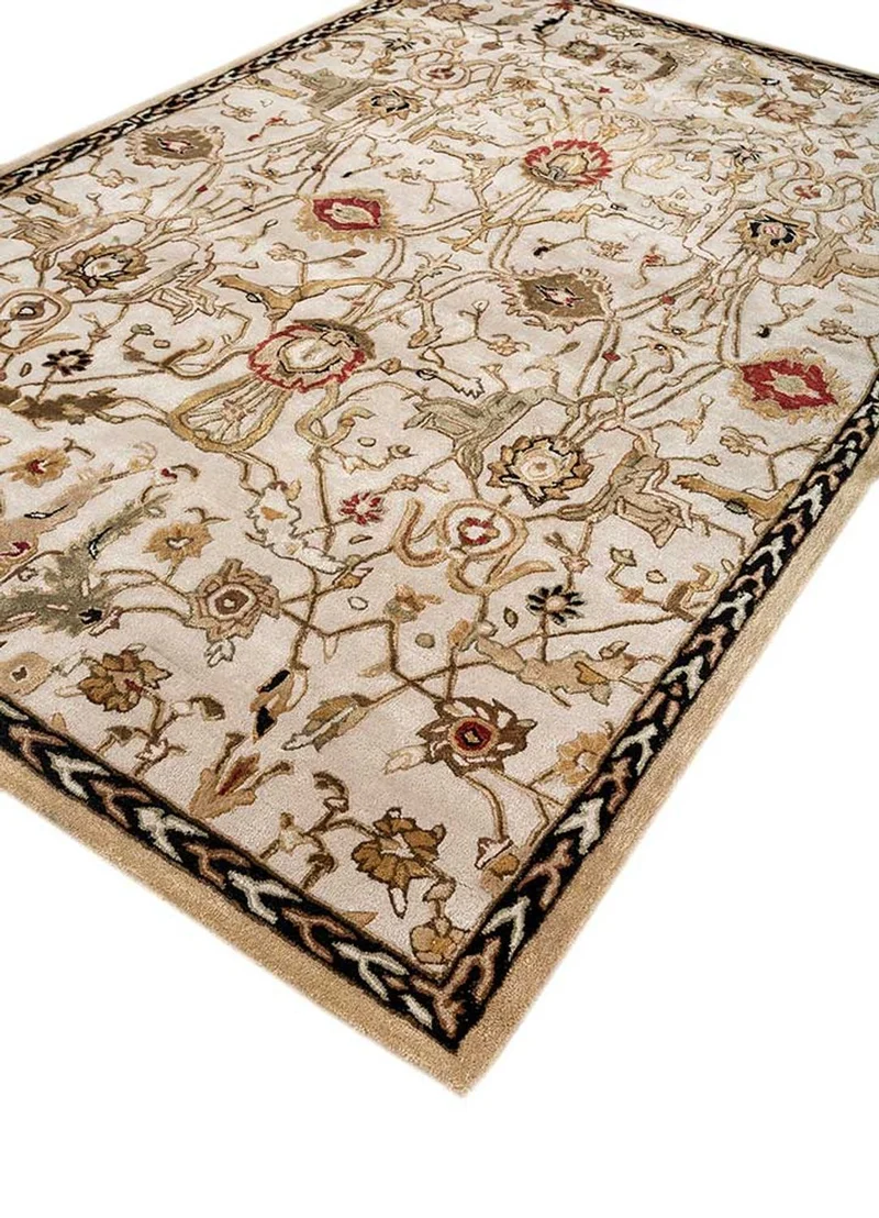 Wollteppich - 180 x 270 cm - creme