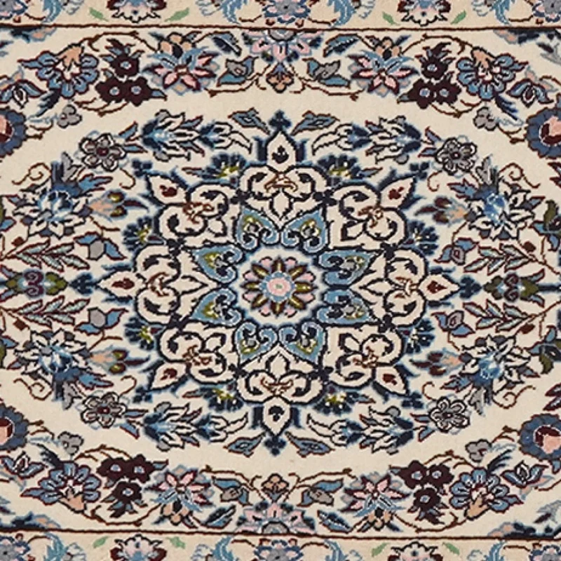 Nain 9La · Handgeknüpft – Beige, 210x59 cm