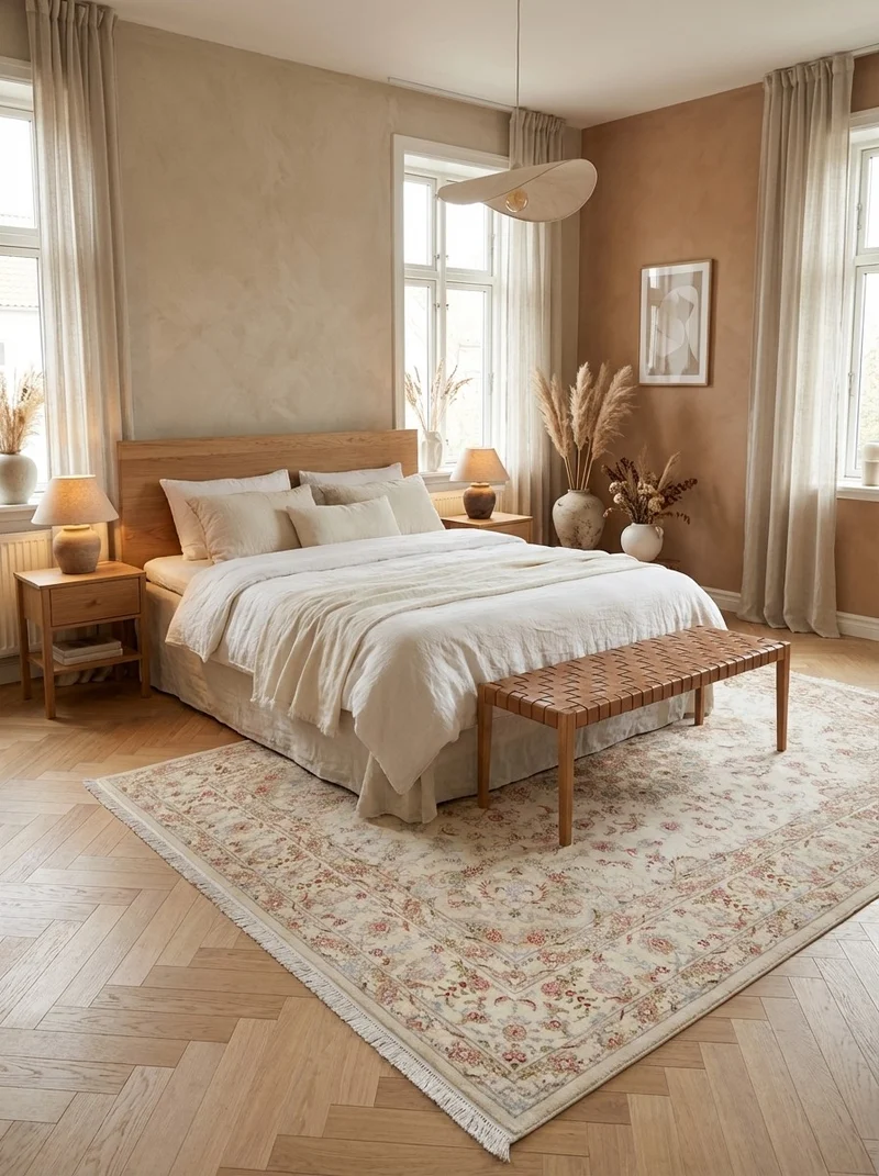Tabriz 50 Raj · Handgeknüpft – Beige, 346x249 cm