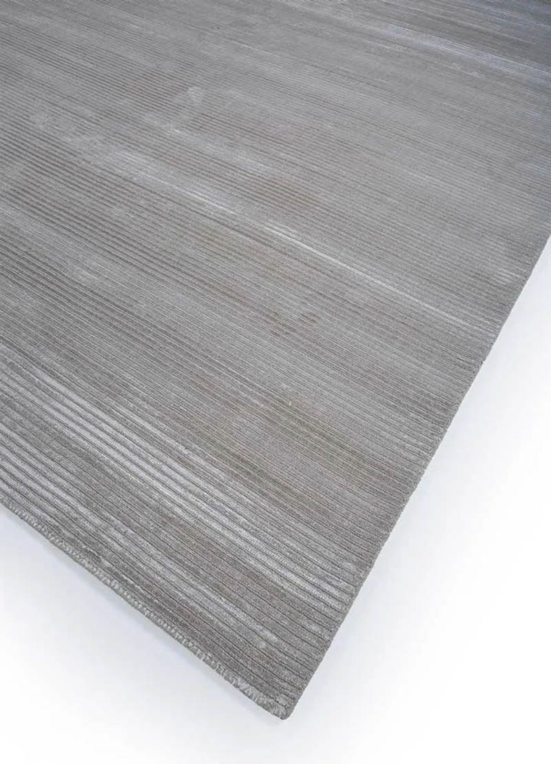 Wollteppich - 150 x 240 cm - hellgrau
