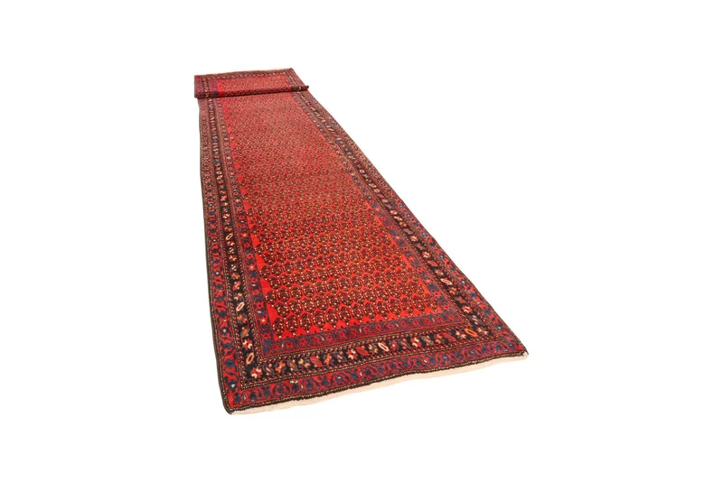 Malayer · Handgeknüpft – Rot, 515x115 cm