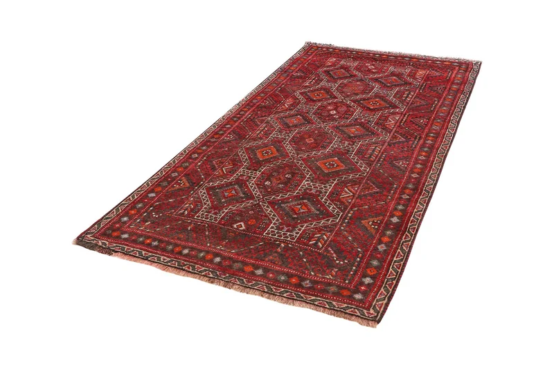 Kordibaf · Handgeknüpft – Rot, 227x112 cm