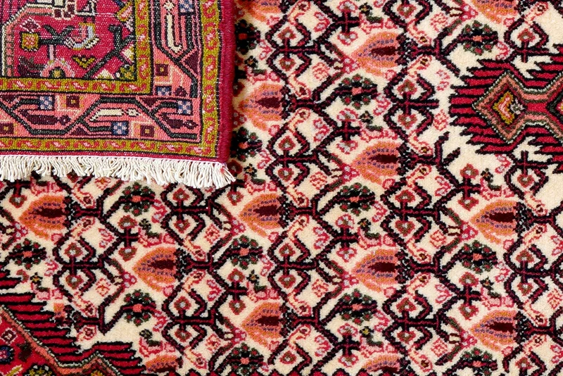 Assadabad · Handgeknüpft – Beige, 185x74 cm