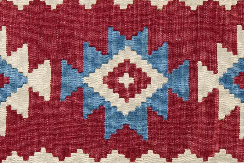 Kelim Gashgai · Handgewebt – Rot, 150x105 cm