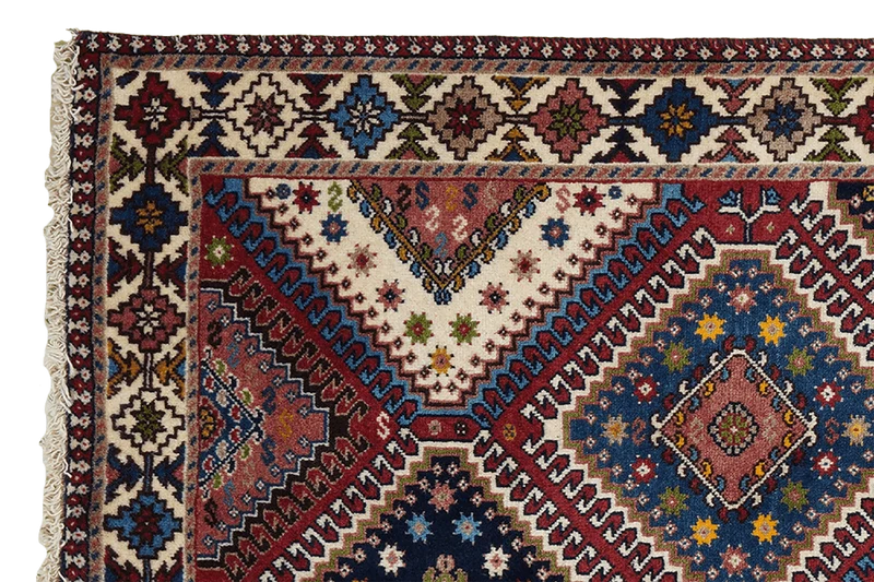 Yalameh · Handgeknüpft – Beige, 197x80 cm