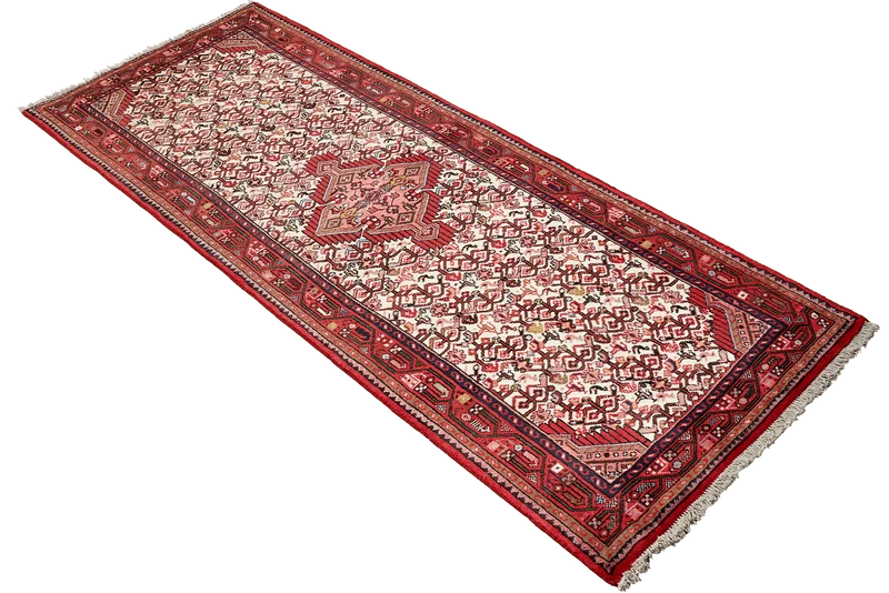Assadabad · Handgeknüpft – Beige, 209x79 cm