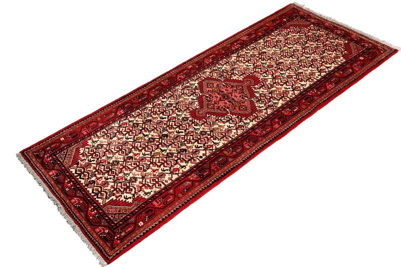 Assadabad · Handgeknüpft – Beige, 209x79 cm