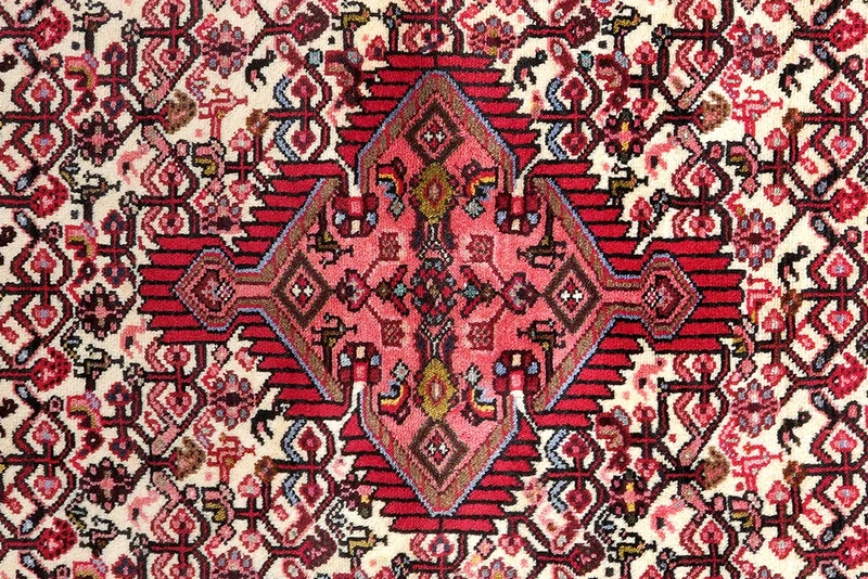 Assadabad · Handgeknüpft – Beige, 209x79 cm
