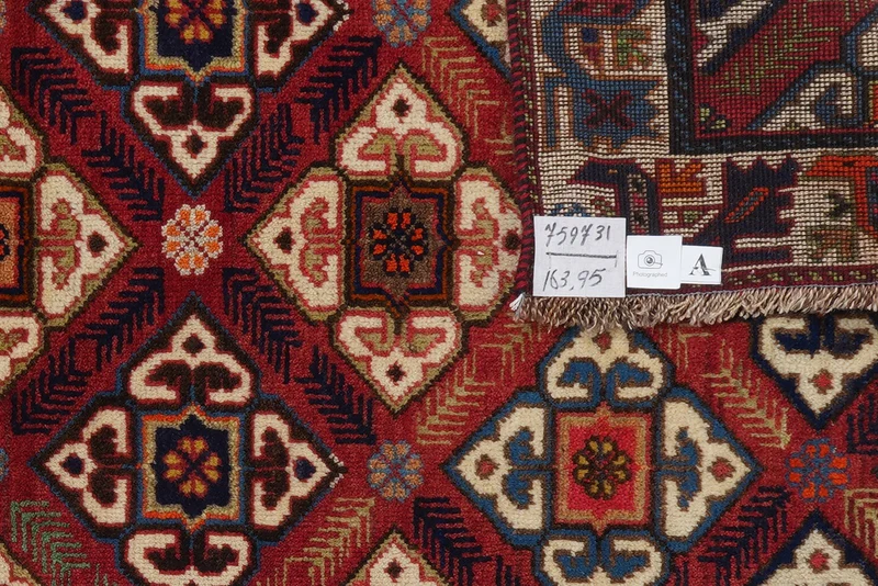Gashgai · Handgeknüpft – Rot, 163x95 cm