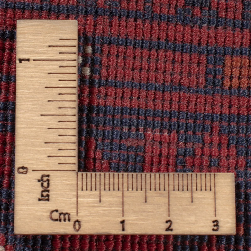 Afghan Teppich 194x303cm - Orientteppich - dunkelrot