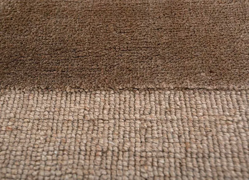 Designer Teppich - 120 x 180 cm - braun