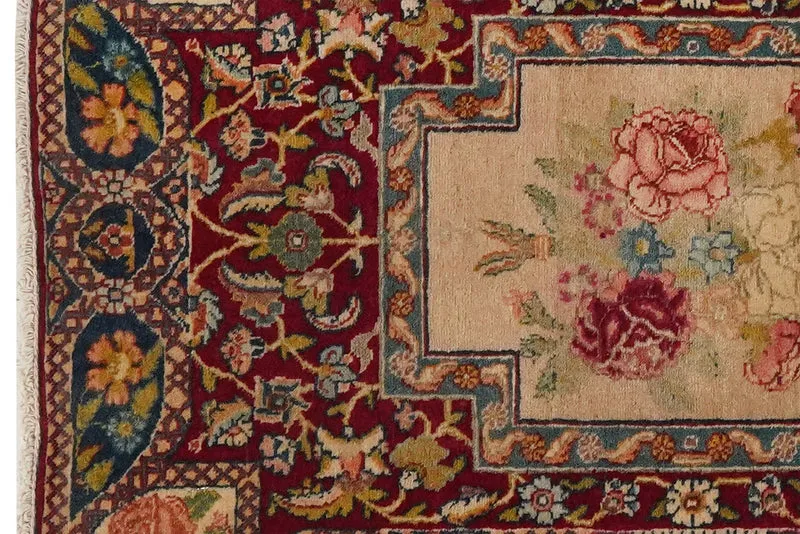Tabriz Antique · Handgeknüpft – Rot, 82x54 cm