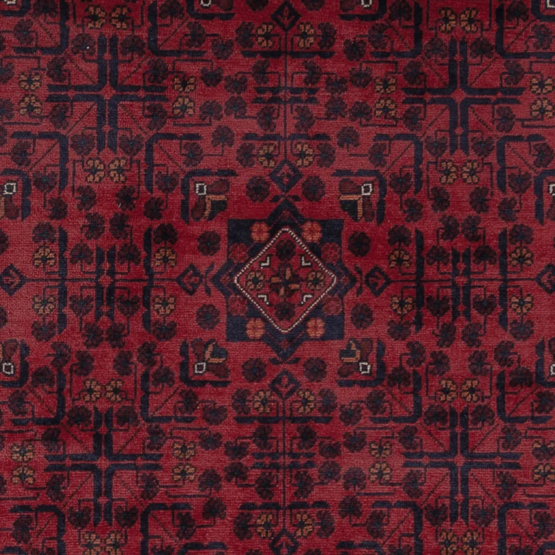 Khal Mohammadi Teppich 198x290cm - Orientteppich - dunkelrot