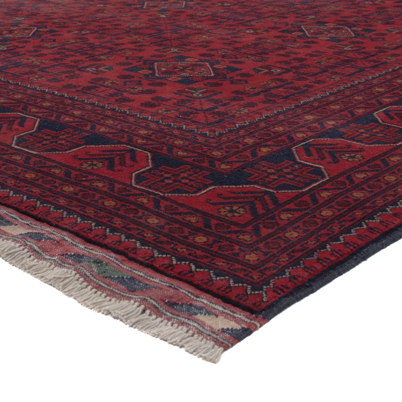 Khal Mohammadi Teppich 198x290cm - Orientteppich - dunkelrot
