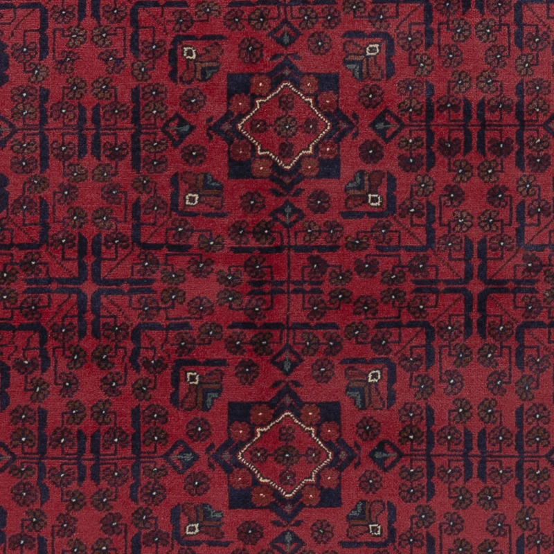 Khal Mohammadi Teppich 197x290cm - Orientteppich - dunkelrot