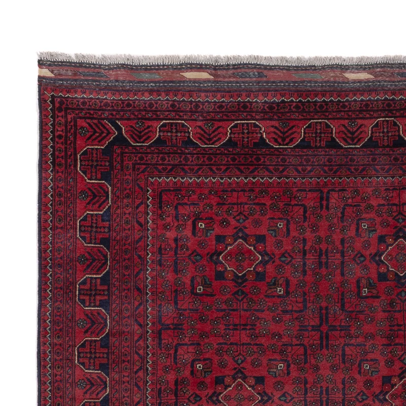 Khal Mohammadi Teppich 197x290cm - Orientteppich - dunkelrot