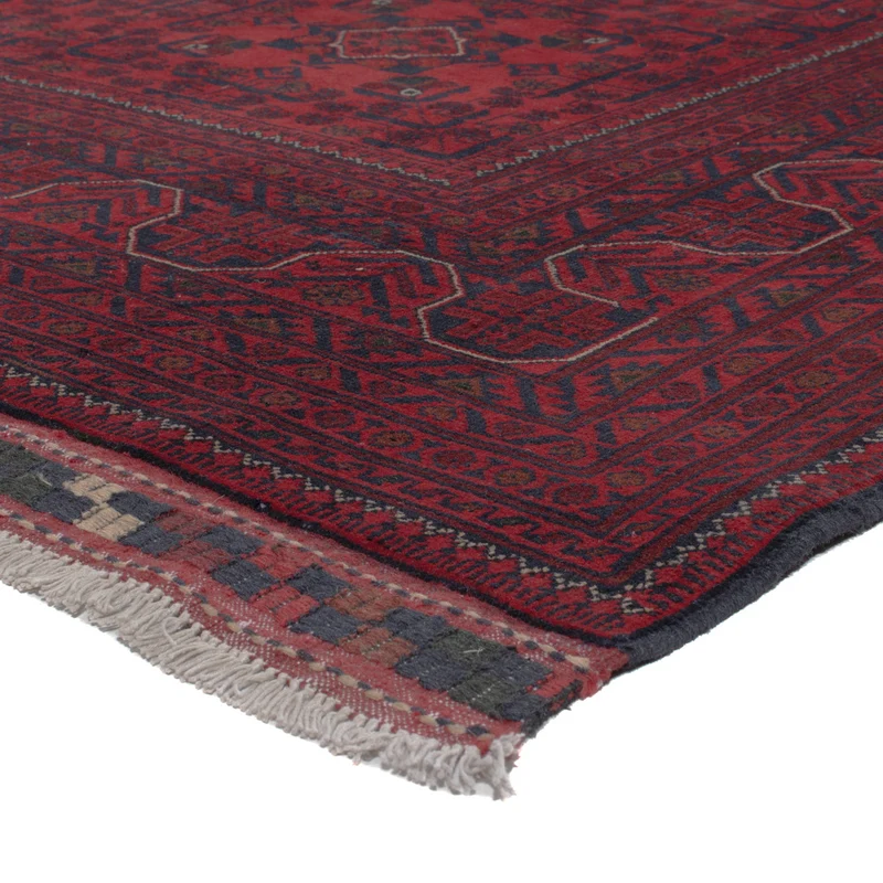 Khal Mohammadi Teppich 198x288cm - Orientteppich - dunkelrot