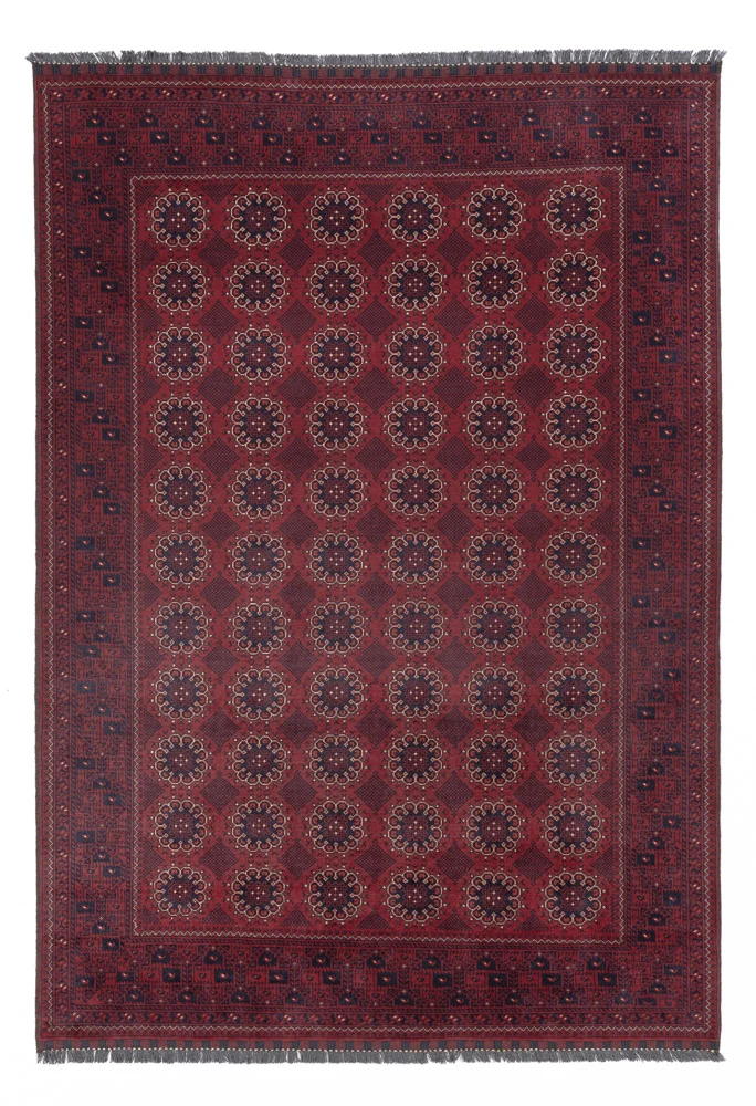 Khal Mohammadi Teppich 199x283cm - Orientteppich - dunkelrot
