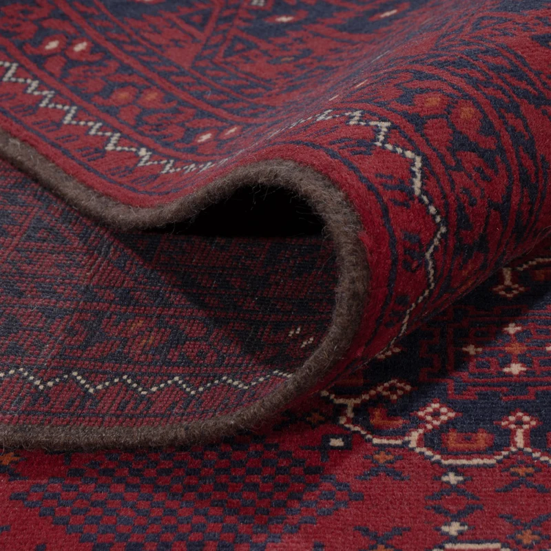 Khal Mohammadi Teppich 199x283cm - Orientteppich - dunkelrot