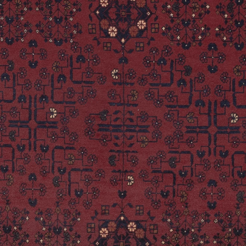 Khal Mohammadi Teppich 194x287cm - Orientteppich - dunkelrot
