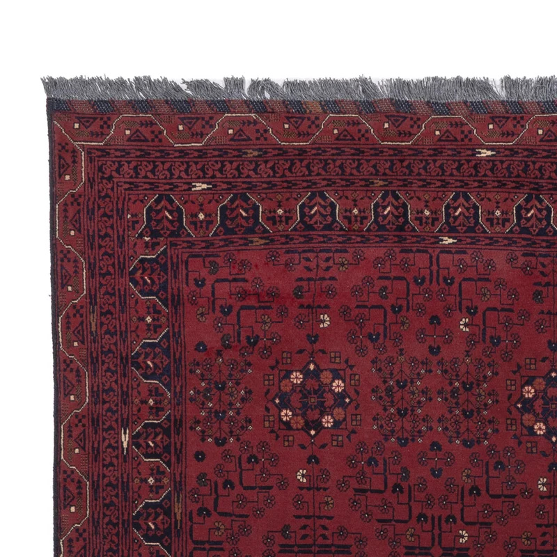Khal Mohammadi Teppich 194x287cm - Orientteppich - dunkelrot