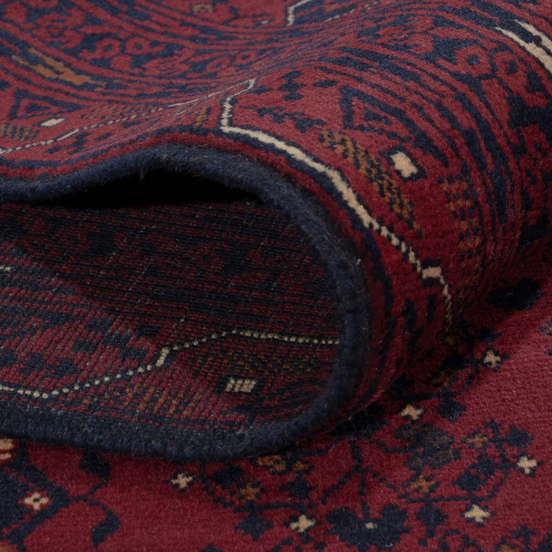Khal Mohammadi Teppich 194x287cm - Orientteppich - dunkelrot