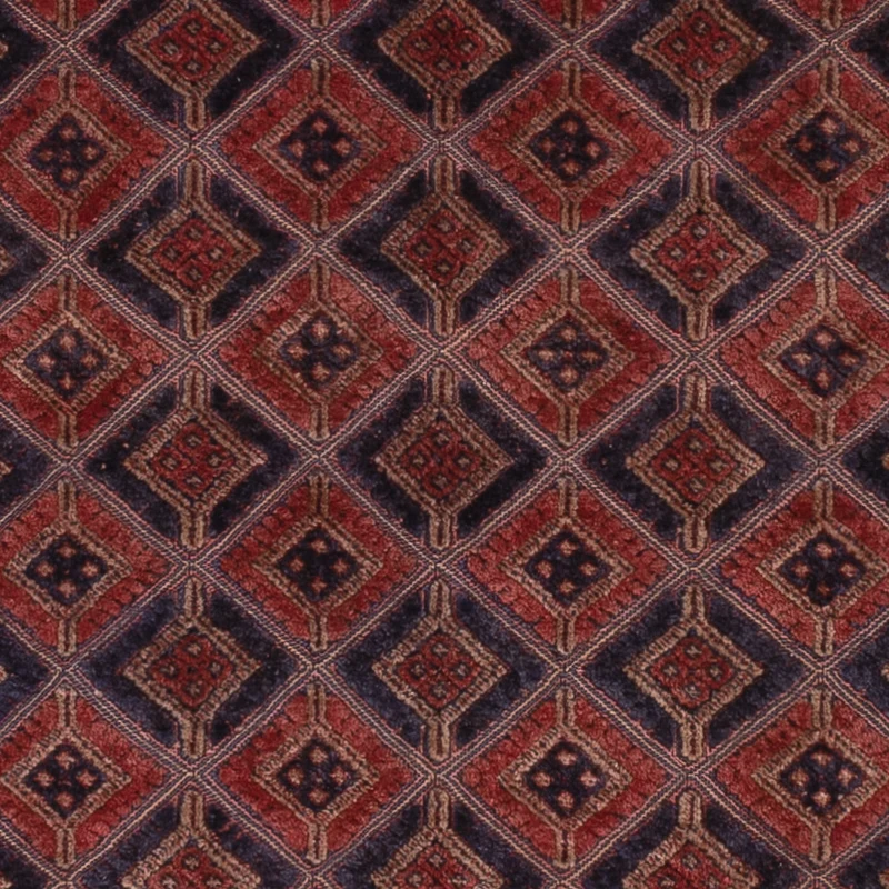 Kelim Afghan Teppich 165x205cm - dunkelrot