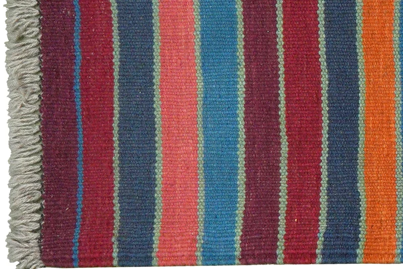 Kelim Gashgai · Handgewebt – Bunt, 201x61 cm