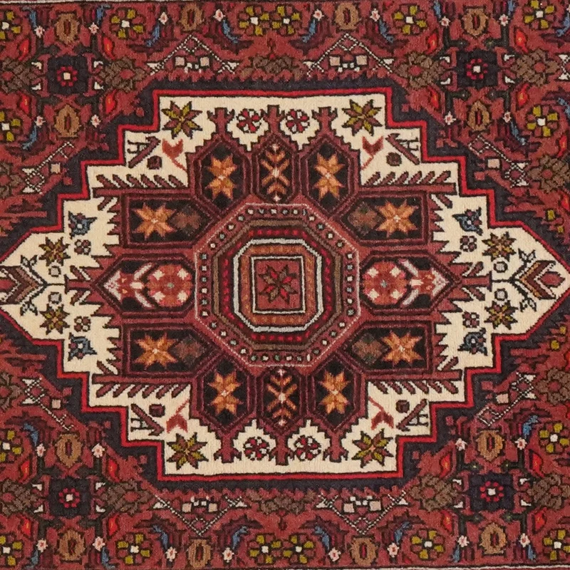 Goltuk · Handgeknüpft – Rot, 287x86 cm