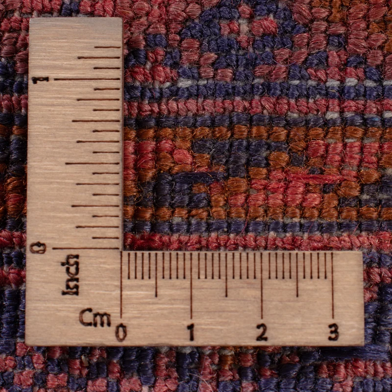 Kelim Afghan Teppich 155x198cm - dunkelrot