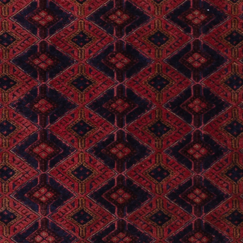 Kelim Afghan Teppich 153x198cm - dunkelrot