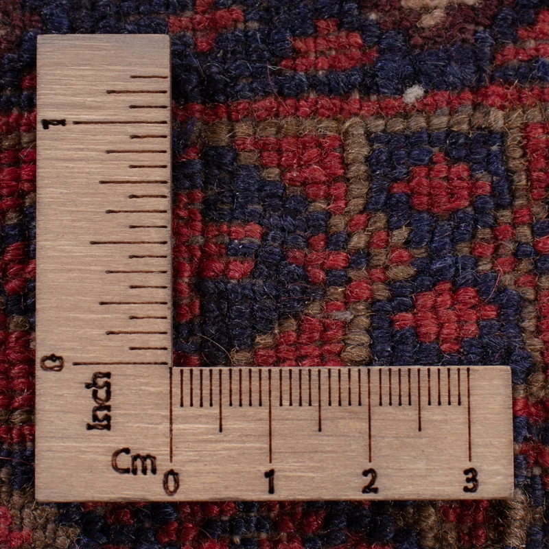Kelim Afghan Teppich 153x198cm - dunkelrot