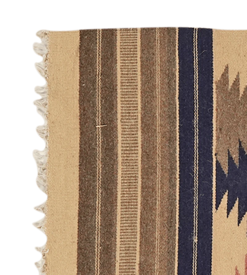 Kelim · Handgewebt – Bunt, 93x60 cm