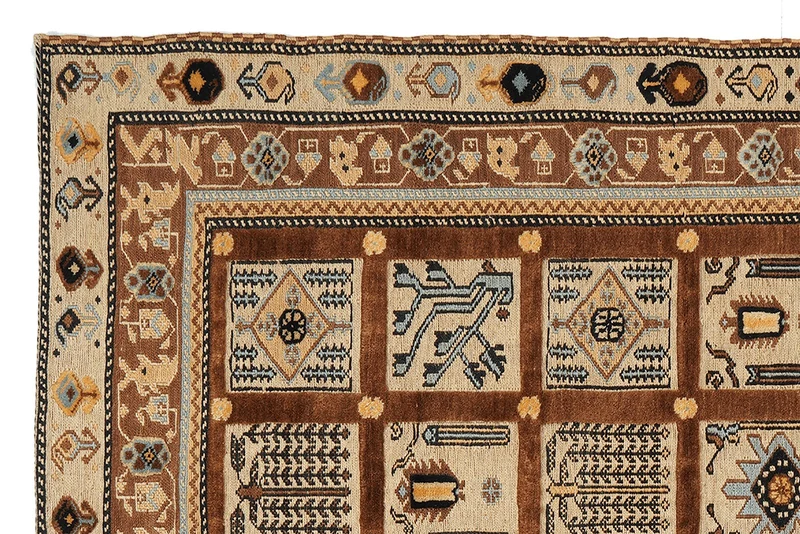 Kelim Belutch · Handgewebt – Braun, 164x123 cm