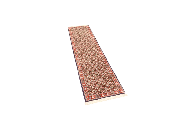 Moud Mahi · Handgeknüpft – Beige, 192x48 cm