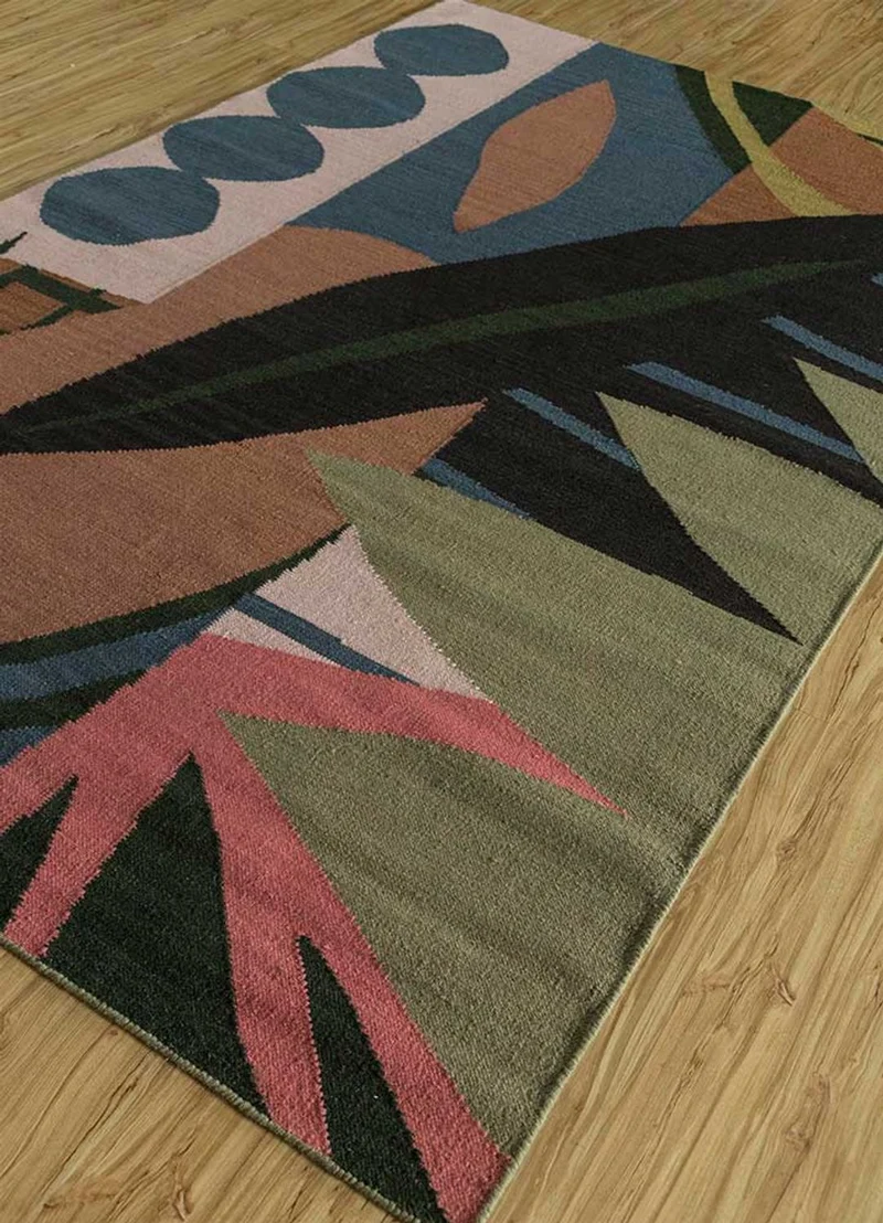 Wollteppich - 180 x 270 cm - mehrfarbig