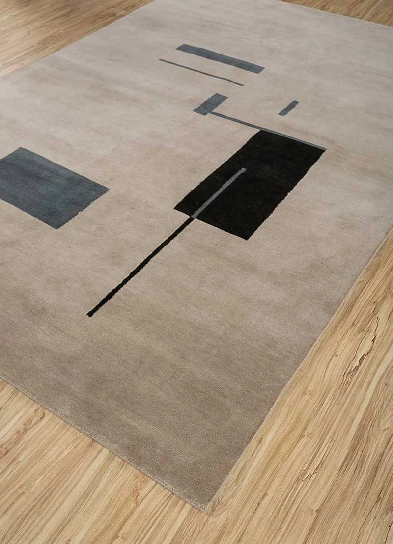 Wollteppich - 180 x 270 cm - camel